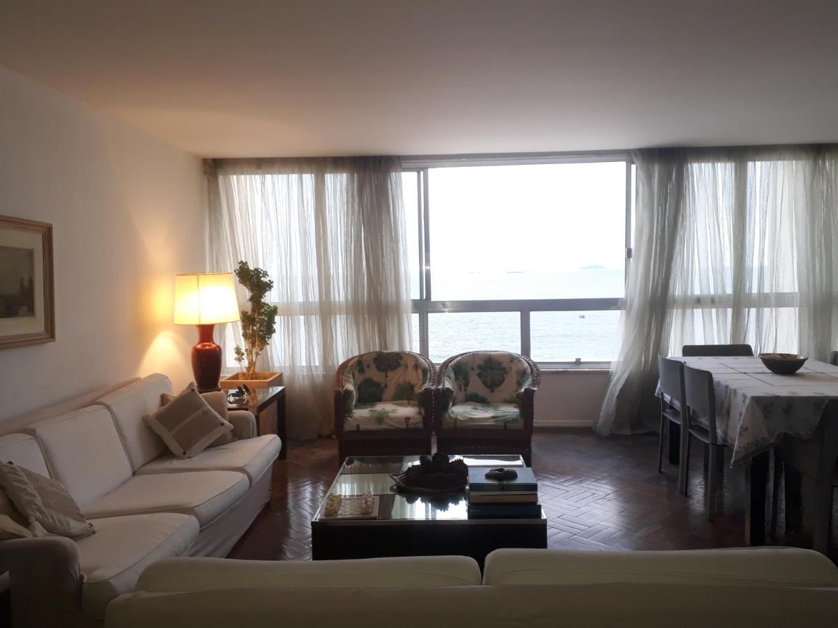 Copacabana Vista Mar Cobertura 2 Andares De Frente Para Os Fogos Do Reveillon Com 5 Quartos, 5 Ar-Condicionados, 6 Banheiros E Garagem Gratuita Rio de Janeiro Ngoại thất bức ảnh