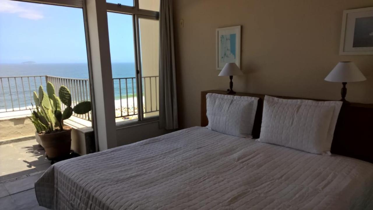 Copacabana Vista Mar Cobertura 2 Andares De Frente Para Os Fogos Do Reveillon Com 5 Quartos, 5 Ar-Condicionados, 6 Banheiros E Garagem Gratuita Rio de Janeiro Ngoại thất bức ảnh