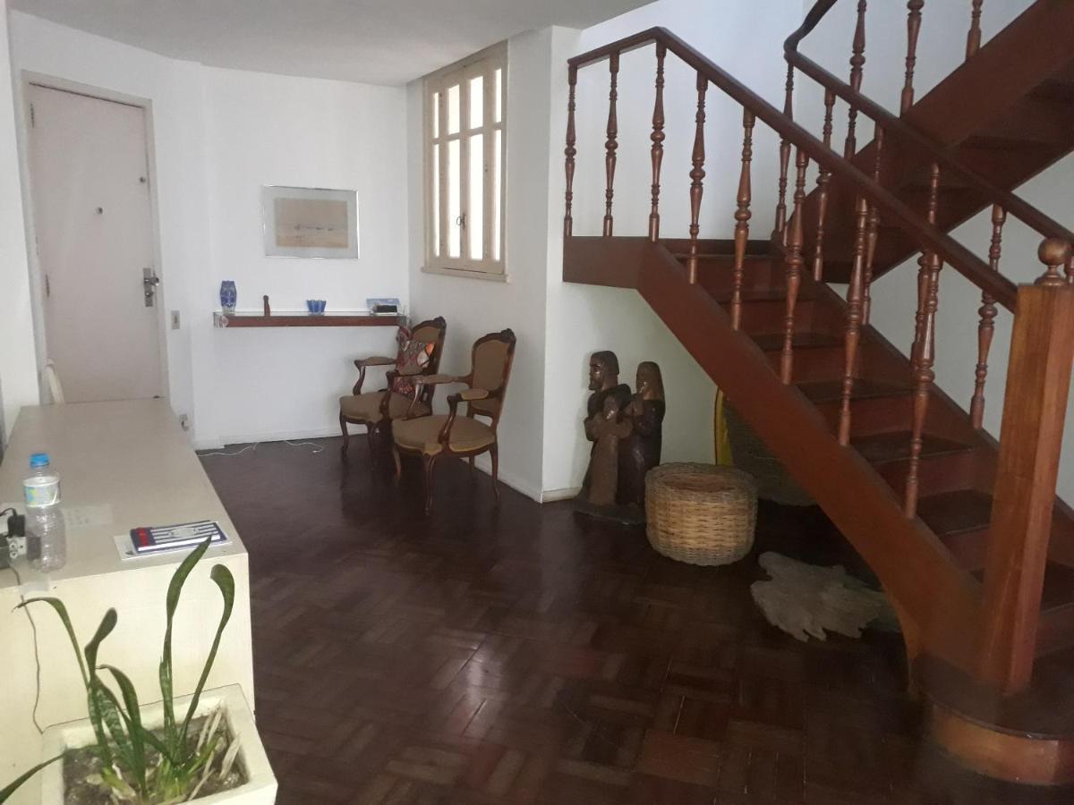 Copacabana Vista Mar Cobertura 2 Andares De Frente Para Os Fogos Do Reveillon Com 5 Quartos, 5 Ar-Condicionados, 6 Banheiros E Garagem Gratuita Rio de Janeiro Ngoại thất bức ảnh