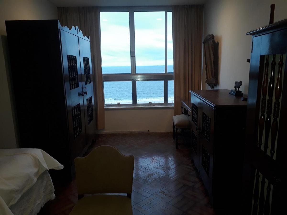 Copacabana Vista Mar Cobertura 2 Andares De Frente Para Os Fogos Do Reveillon Com 5 Quartos, 5 Ar-Condicionados, 6 Banheiros E Garagem Gratuita Rio de Janeiro Ngoại thất bức ảnh